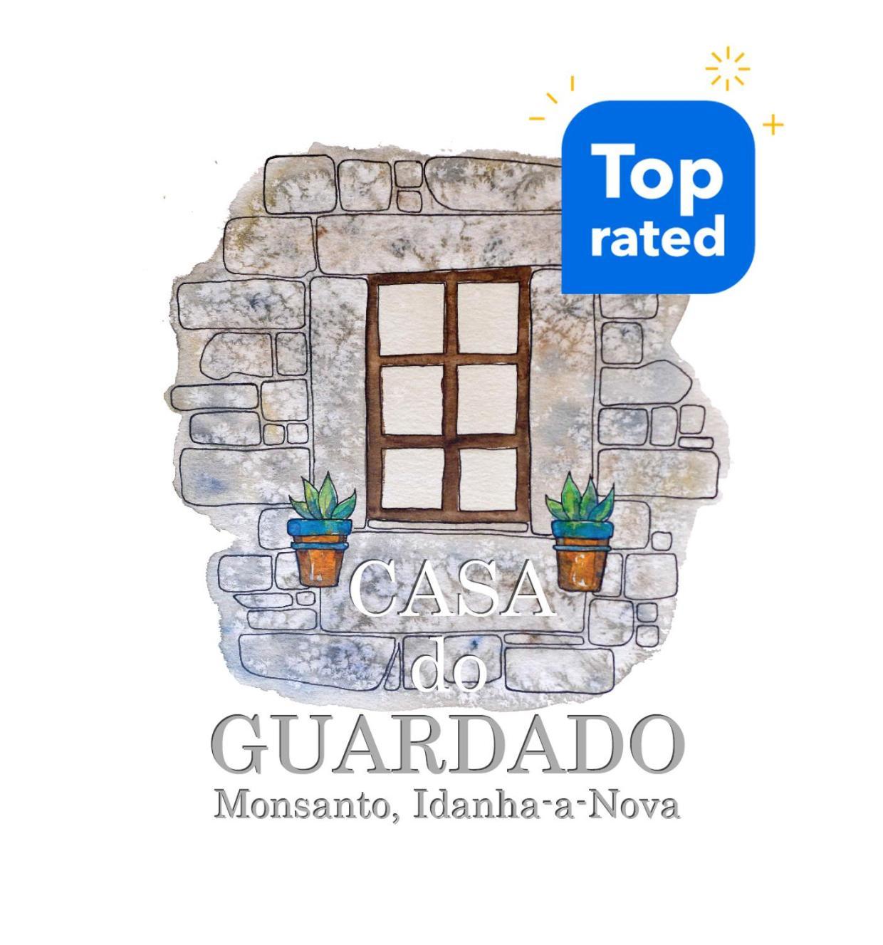 Вілла Casa Do Guardado Монсанту Екстер'єр фото